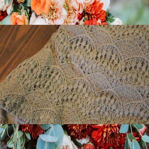 LOFT Mint Green lined Lace Shorts – Size 8